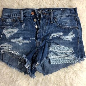 American Eagle jean shorts